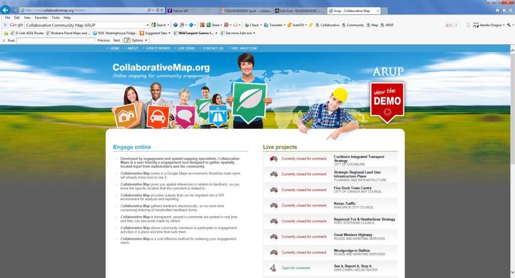 ARUP Collaborative Map 1