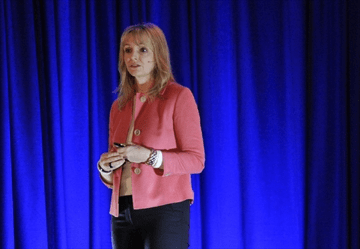 bu-twitter tech-29  Hannah Yoon,Record staff Kirstine Stewart, managing director and of Twitter Canada, speaks at the 2014 Tech Leadership Conference in Kitchener on Thursday.