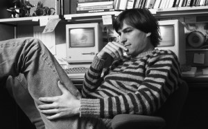 Staying hungry: Steve Jobs in Cupertino, California, January 1984 (Norman Seeff)